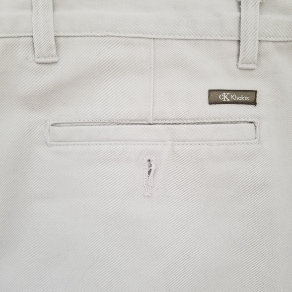 CALVIN KLEIN MENS SIZE 42 LIGHT KHAKIS - Picture 5 of 6